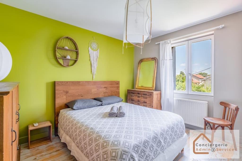 Maison A Lyon Parilly Avec Piscine, Jardin, Parking Prive & Proche Eurexpo Vénissieux Dış mekan fotoğraf